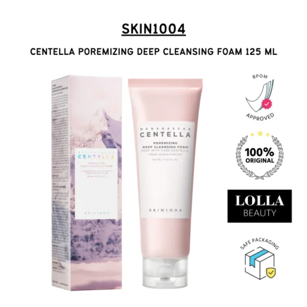 سكين 1004 Madagascar Centella Poremizing Deep Foaming Facial غسول منظف