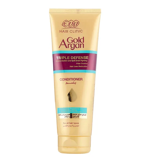 إيفا Hair Clinic Gold Argan بلسم for All Hair Types