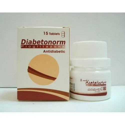 Diabetonorm Pioglitazone Anti-diabetic أقراص