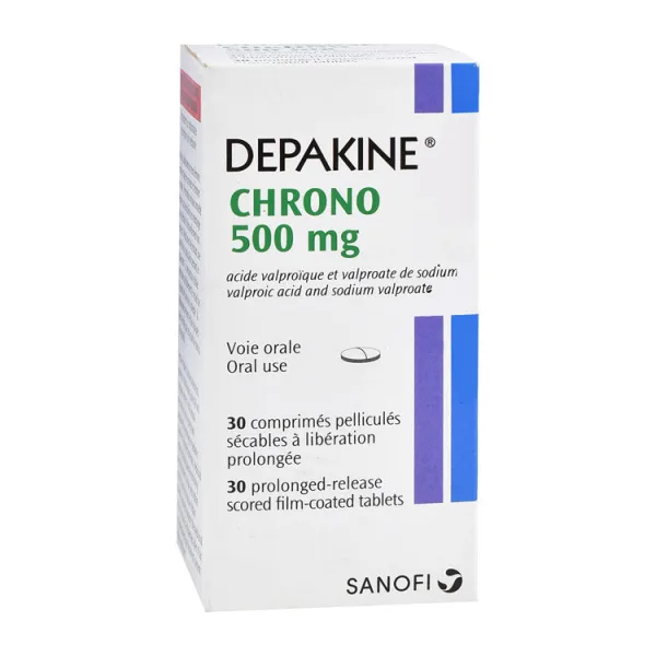 Depakine Chrono 500 مجم Sodium Valproate