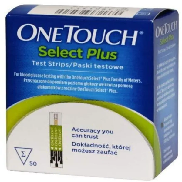 OneTouch Select بلس Blood Glucose شرائط اختبار