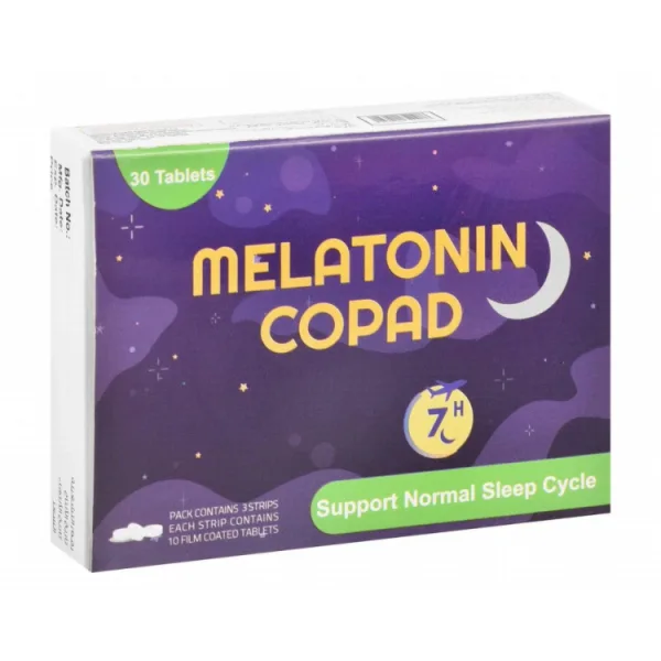 Melatonin Copad Normal Sleep Support مكمل غذائي