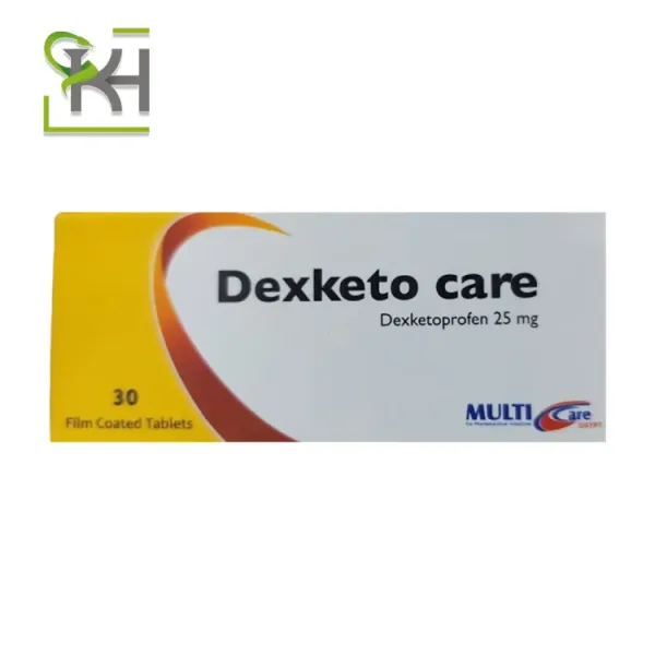Dexketo للعناية 25 مجم Dexketoprofen Film Coated أقراص