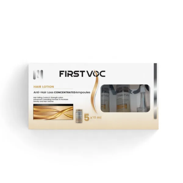 Medinza Firstvoc لتساقط الشعر & Stimulating Hair Growth أمبولات with Caffeine Ginseng & Ginkgo Biloba Leaf Extracts - parabens free colorants free sodium free
