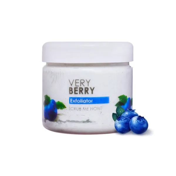 Raw African Body Exfoliator Very Berry Scent - animal testing free