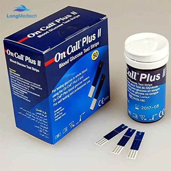 On Call بلس Blood Glucose شرائط اختبار
