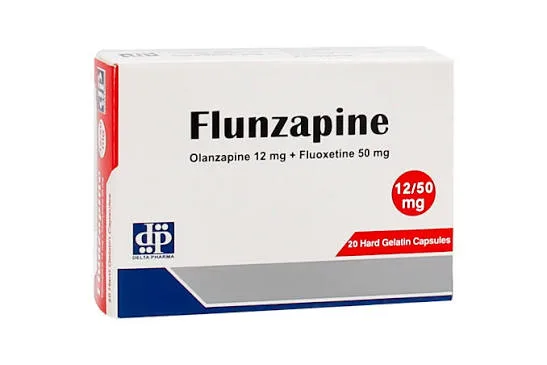 Flunzapine 12 مجم Olanzapine & 50 مجم Fluoxetine